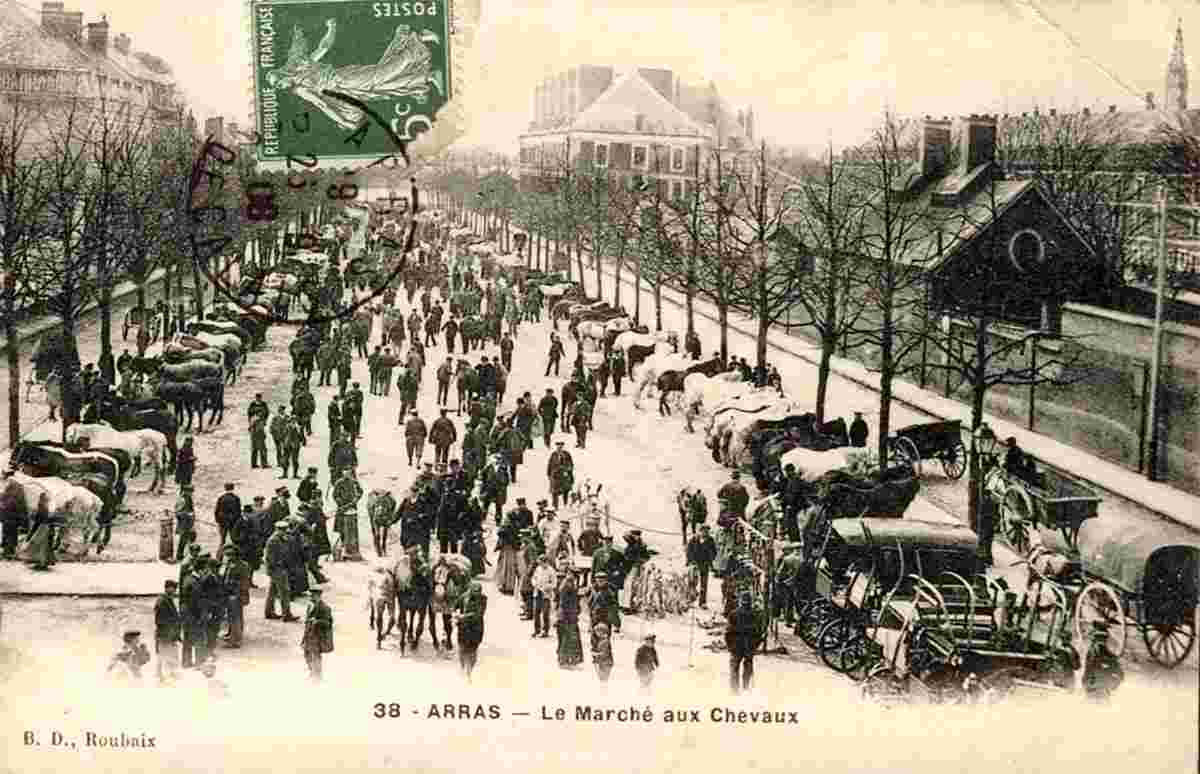 Arras. Le Marché aux Chevaux