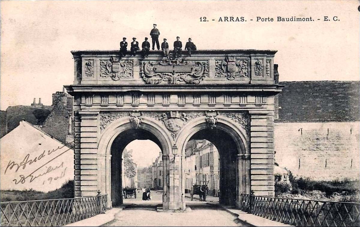 Arras. Porte Baudimont 1904