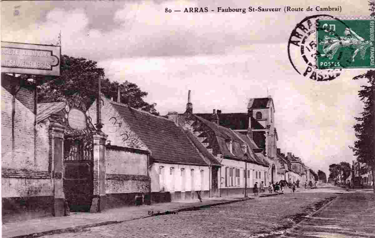 Arras. Route de Cambrai