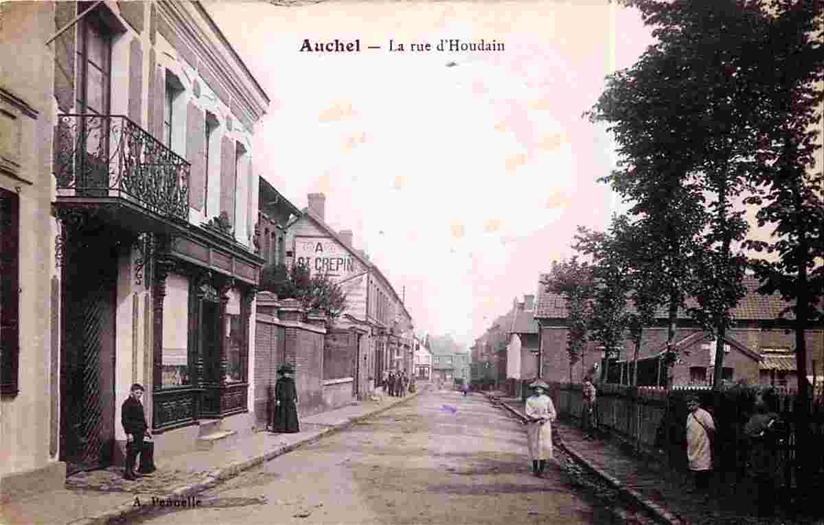 Auchel. Rue d'Houdin
