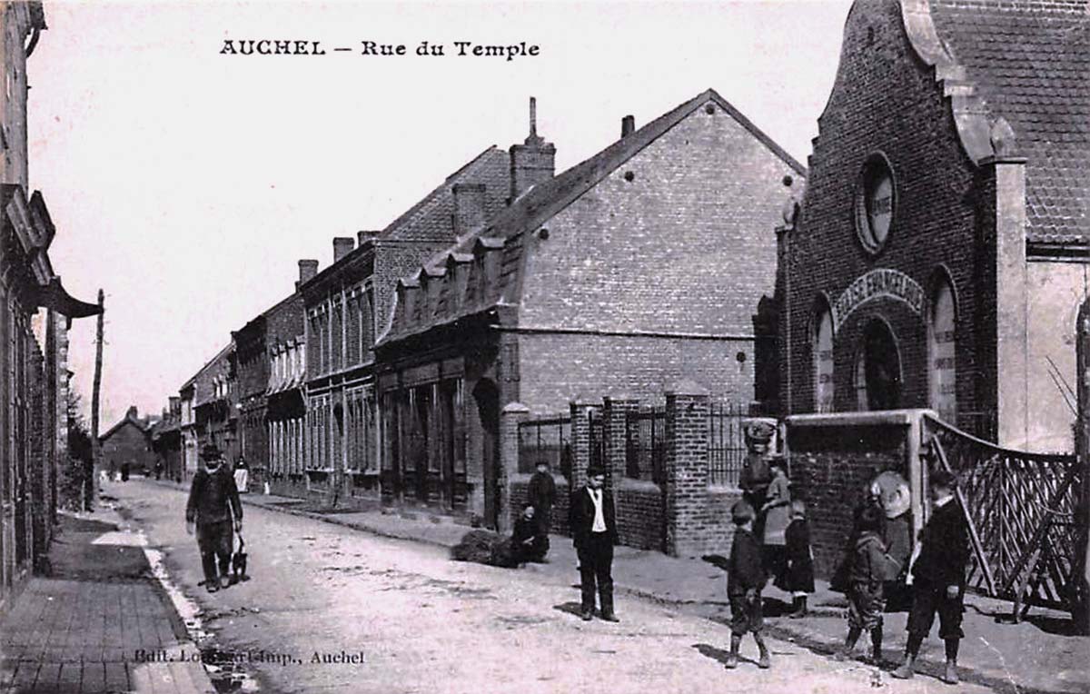 Auchel. Rue du Temple