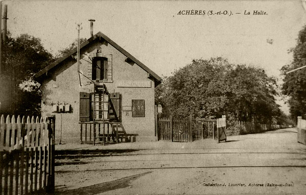 Achères (Yvelines). La Halte
