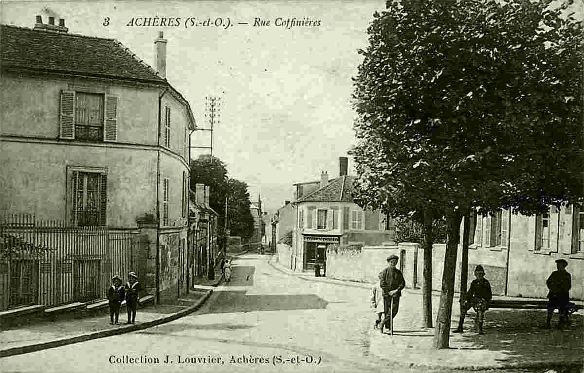 Achères. Rue Coffinières