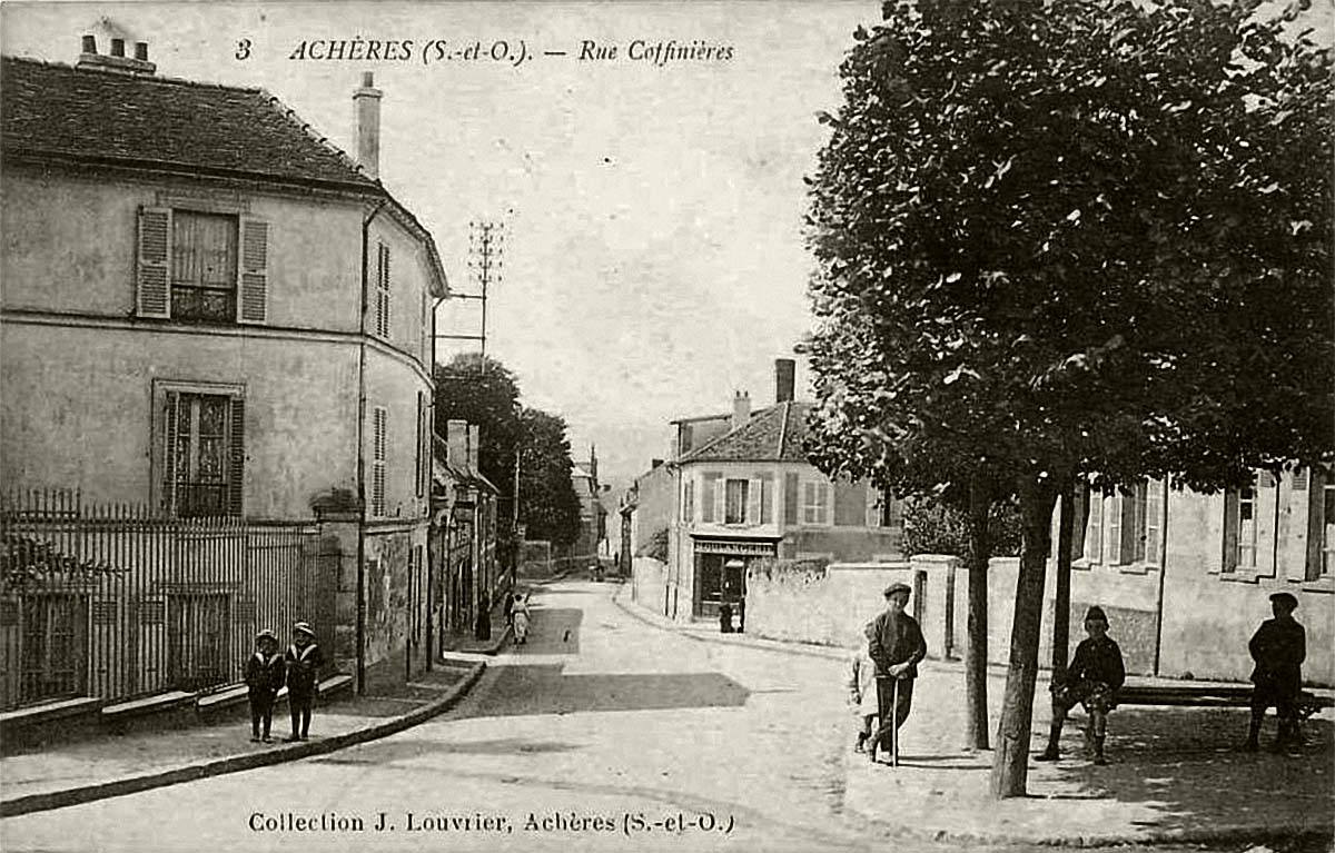 Achères (Yvelines). Rue Coffinières