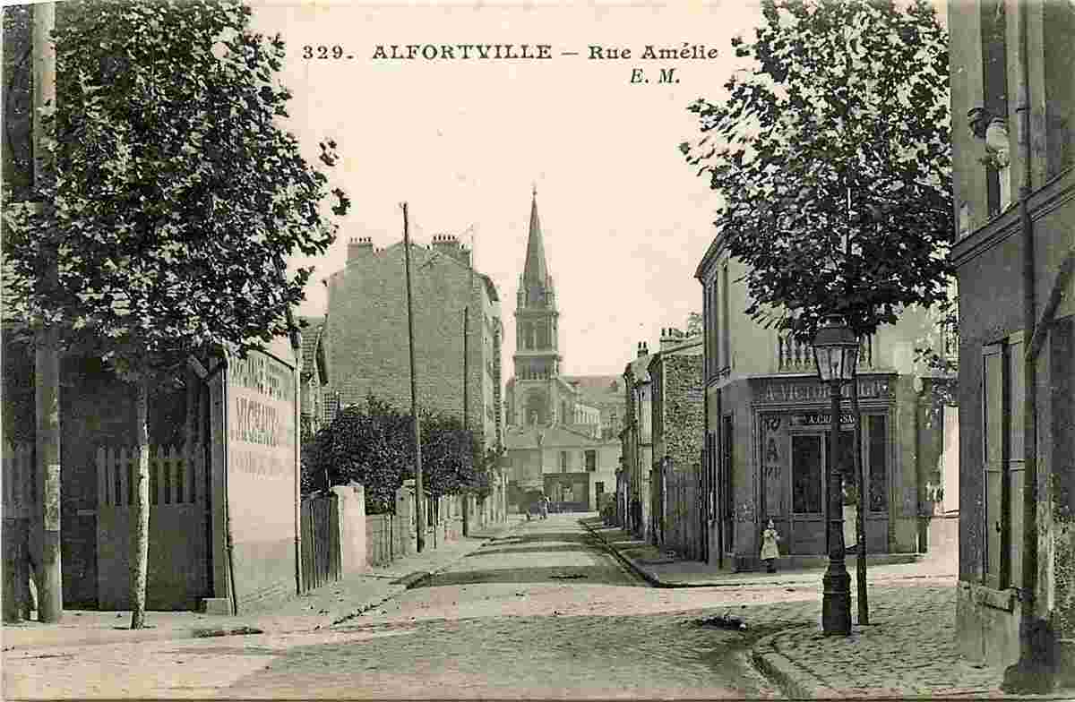 Alfortville. Rue Amélie