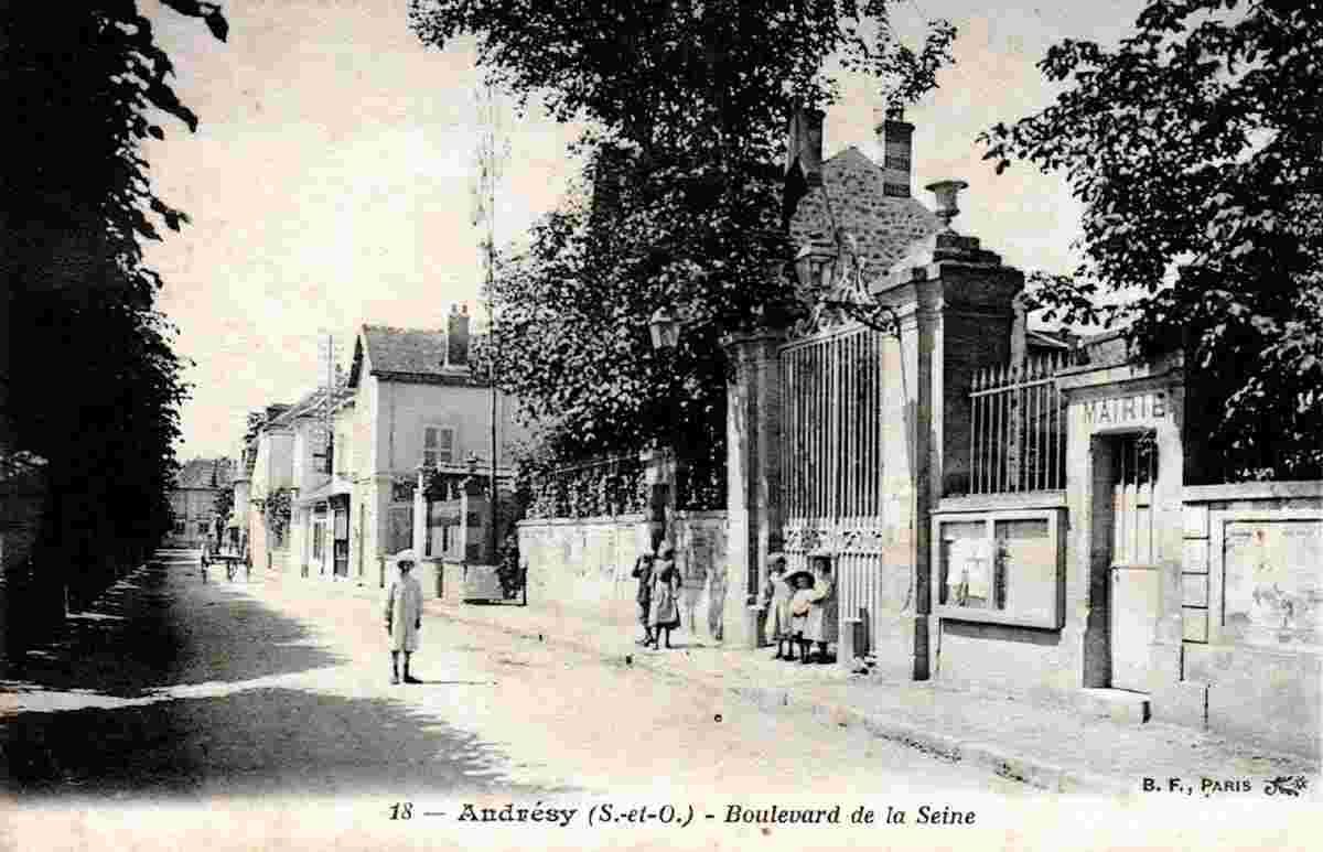 Andrésy. Boulevard de la Seine