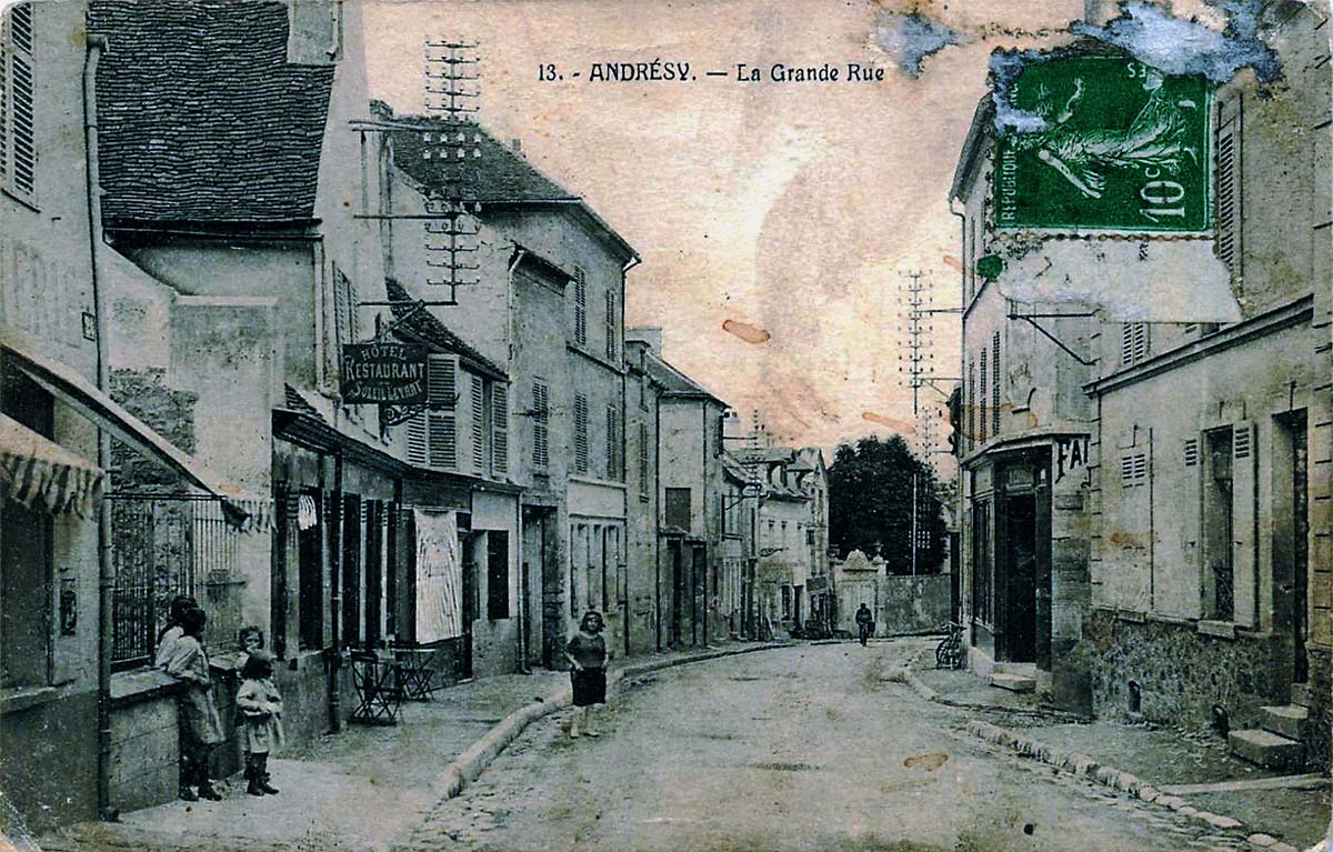 Andrésy. Grande Rue