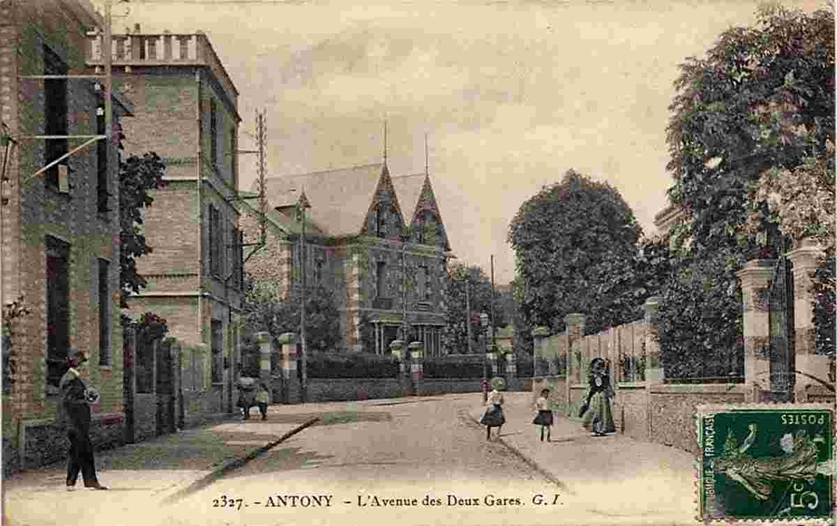 Antony. La Rue des Deux-Gares