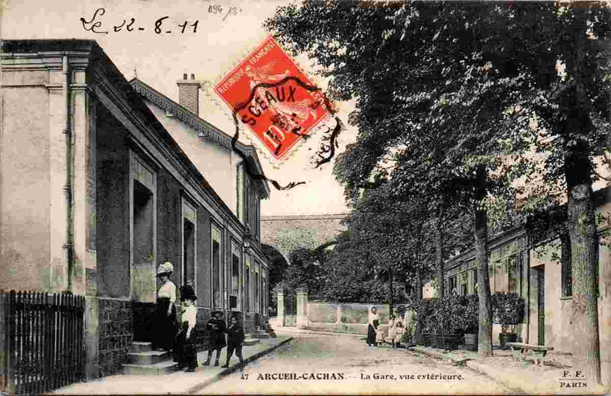 Arcueil. La Gare, 1911