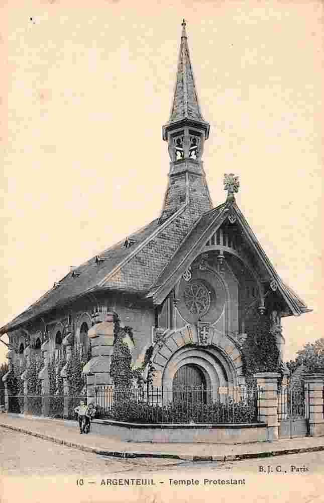 Argenteuil. Temple Protestant, 1916