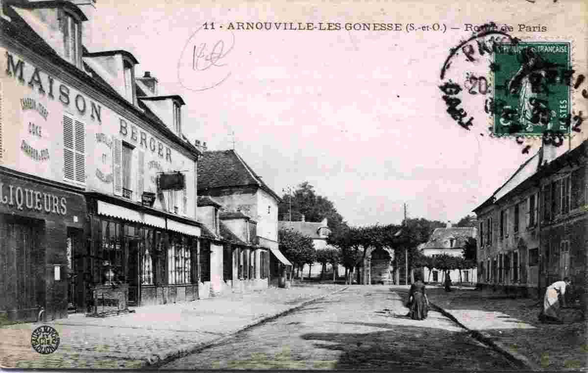 Arnouville. Route de Paris