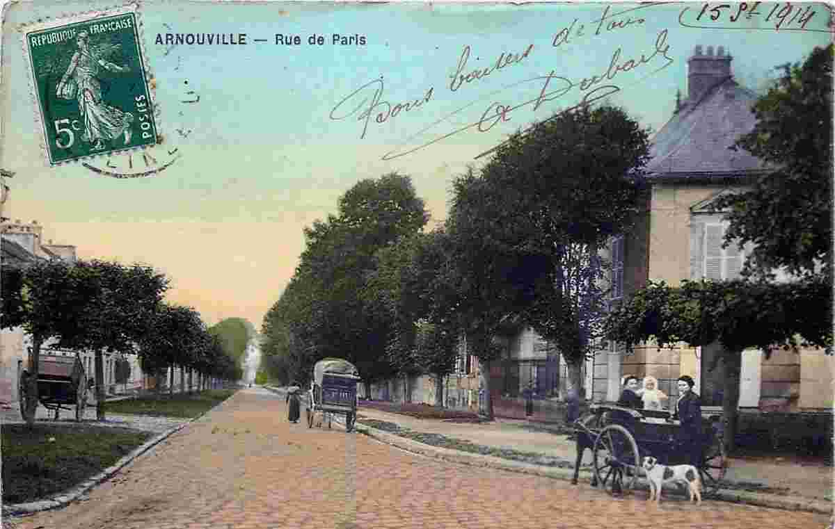 Arnouville. Rue de Paris