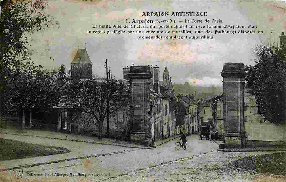 Arpajon. Porte de Paris, 1913