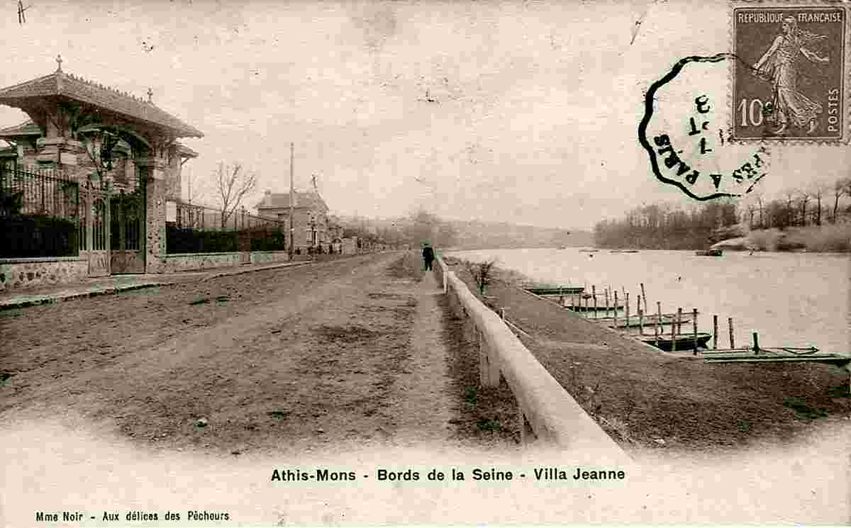 Athis-Mons. Bords de la Seiine - Villa Jeanne