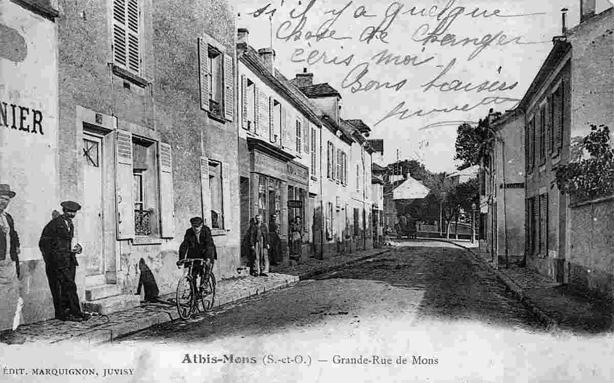 Athis-Mons. Grande-Rue de Mons