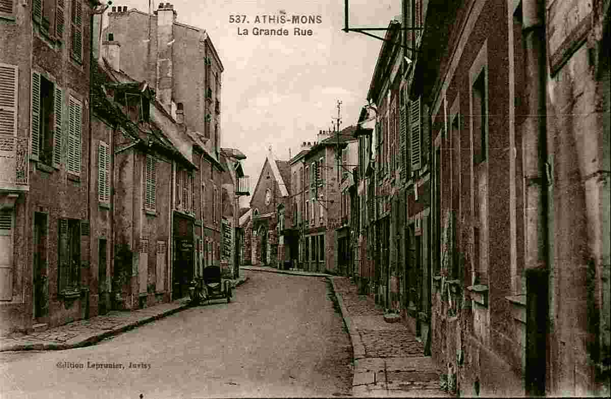 Athis-Mons. La Grande Rue