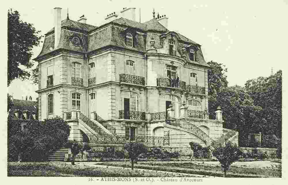 Athis-Mons. Le Château d'Avaucourt