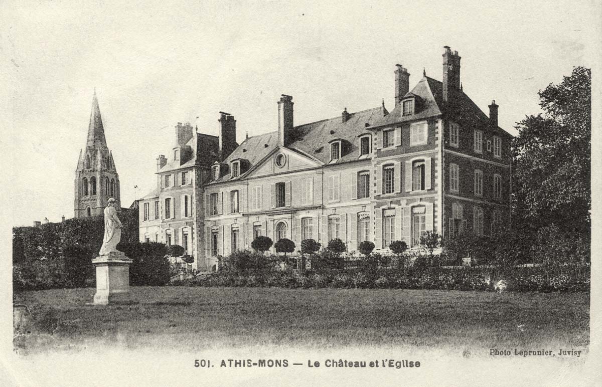 Athis-Mons. Le Château et l'Église
