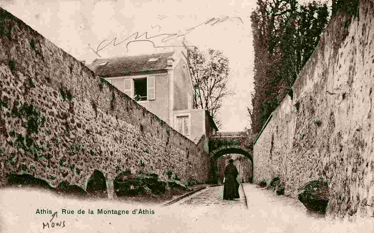 Athis-Mons. Rue de la Montagne d'Athis