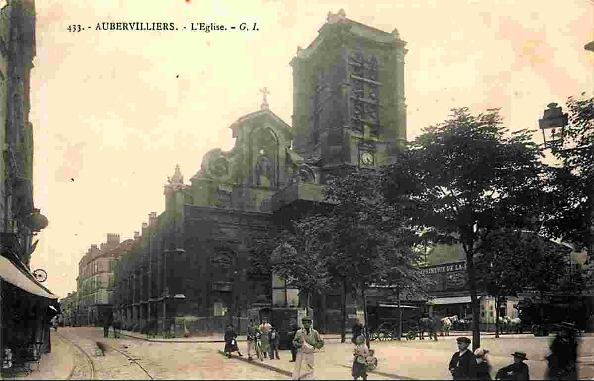 Aubervilliers. l'Église