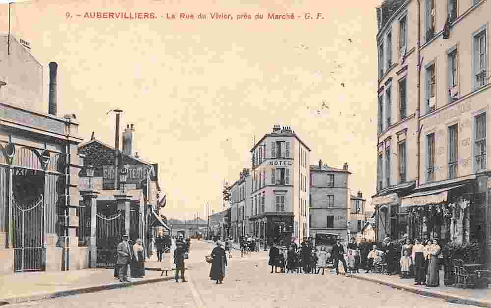 Aubervilliers. Rue du Vivier