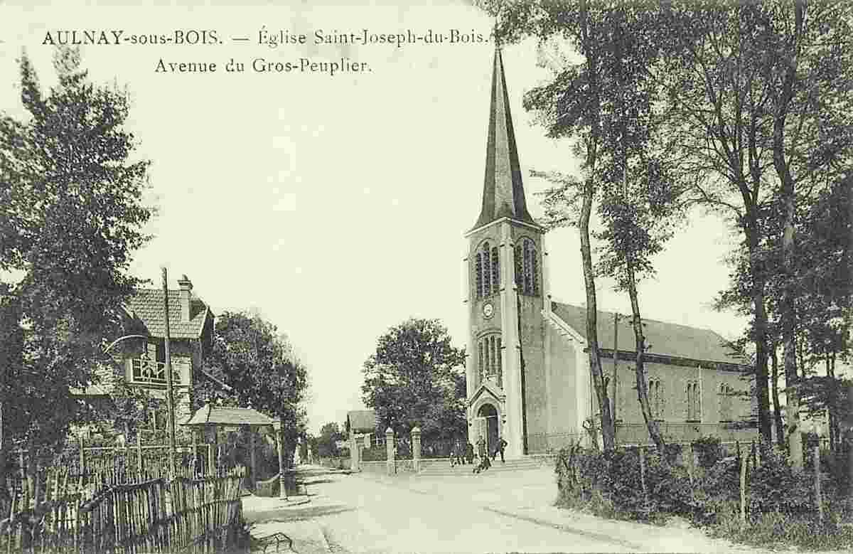 Aulnay-sous-Bois. L'Église Saint Joseph du Bois
