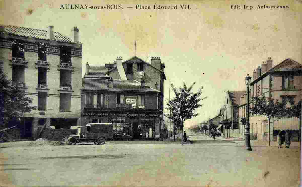 Aulnay-sous-Bois. Place Édouard VII