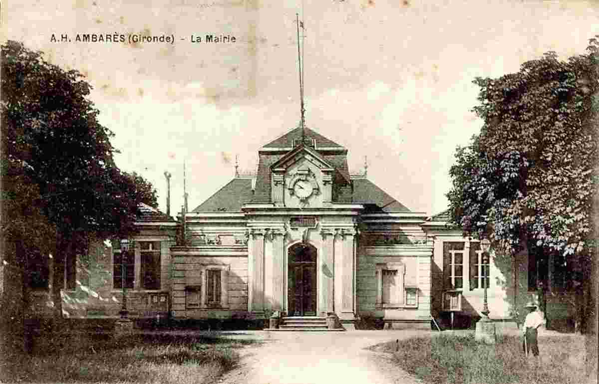 Ambarès-et-Lagrave. La Mairie