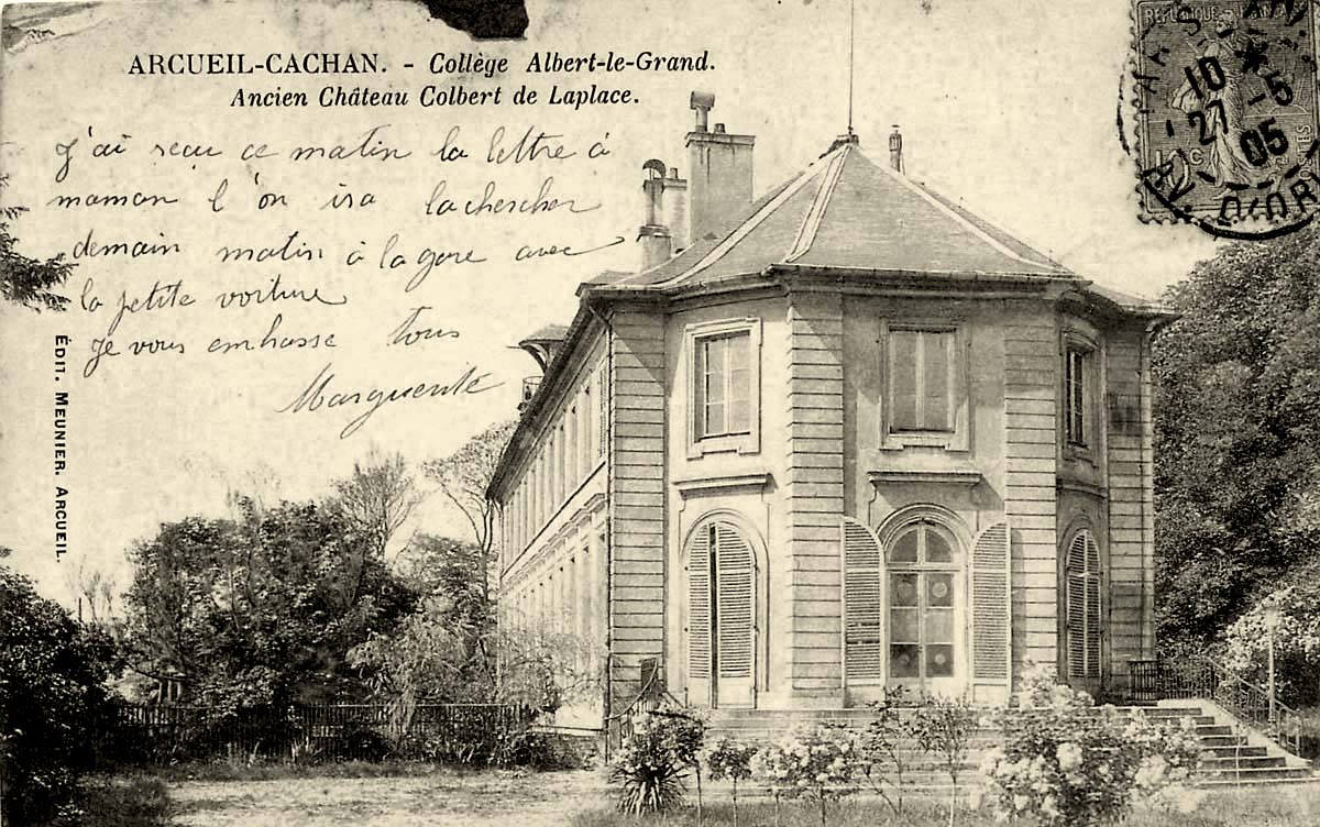 Angoulême. Collège Albert-le-Grand, ancien Château Colbert de Laplace