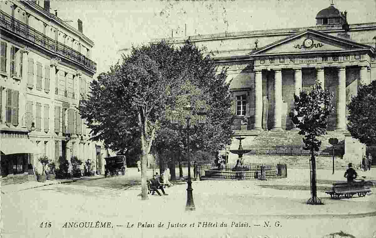 Angoulême. Le Palais de Justice