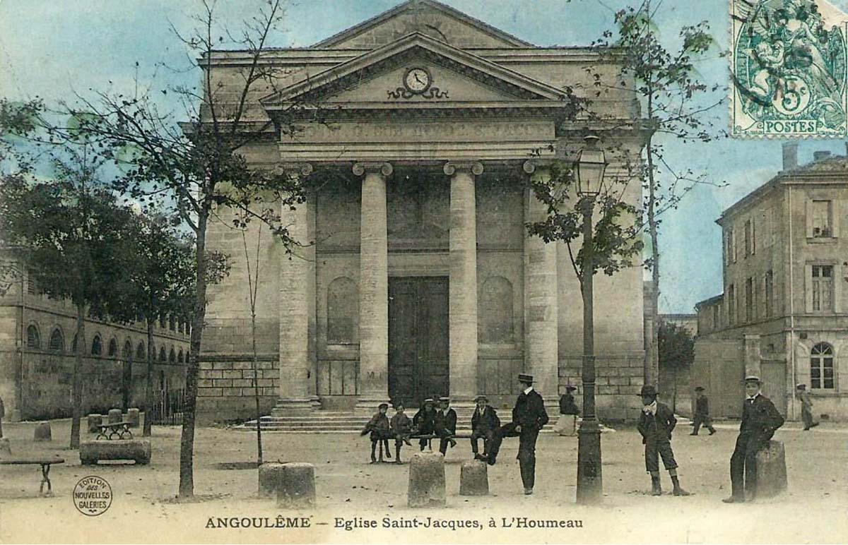 Angoulême. L'Église Saint-Jacques, a L'Houmeau