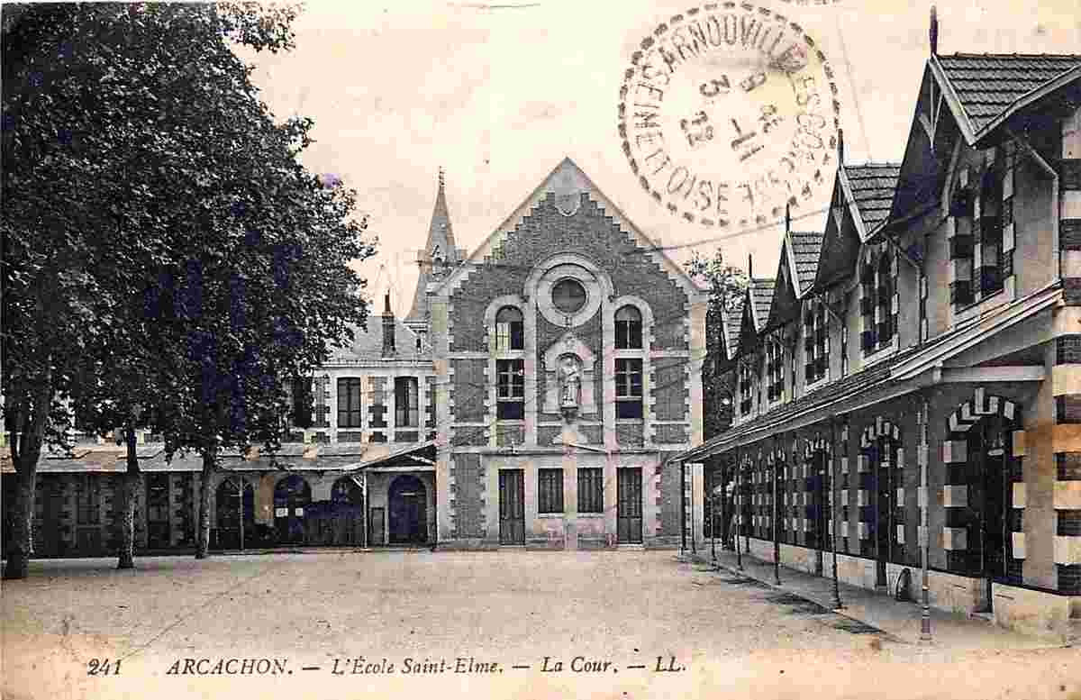 Arcachon. Ecole Saint Elme, 1922