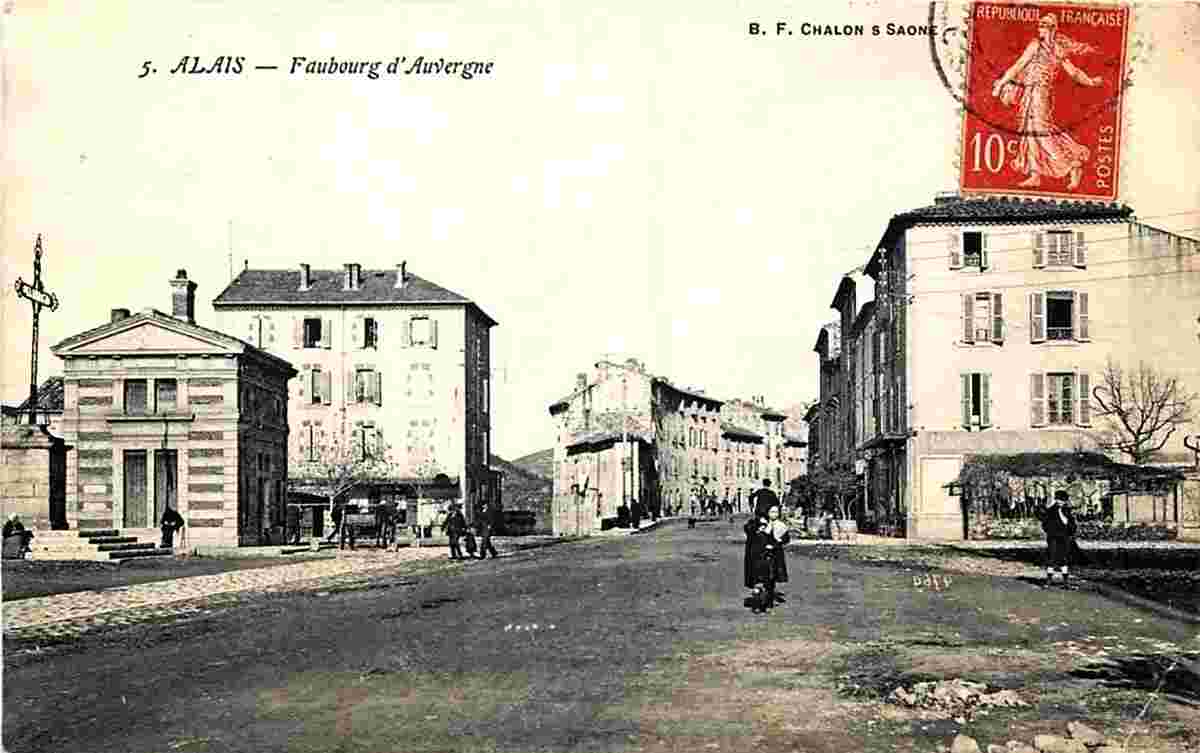Alès. Faubourg d'Auvergne
