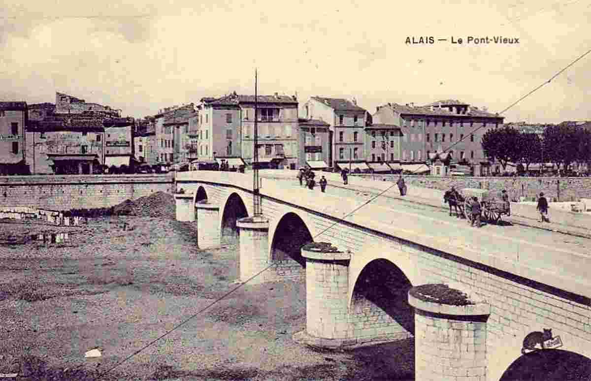 Alès. Le Pont Vieux