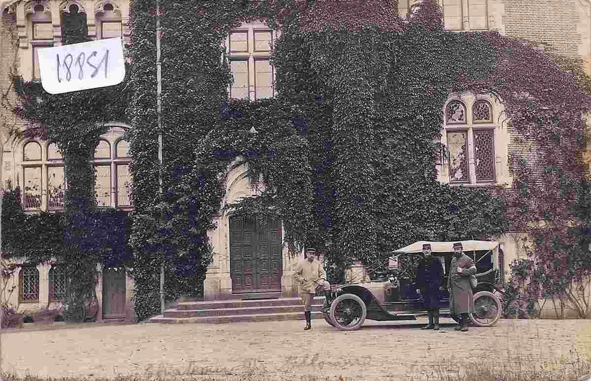 Allonnes. Château de la Forêterie, 1915