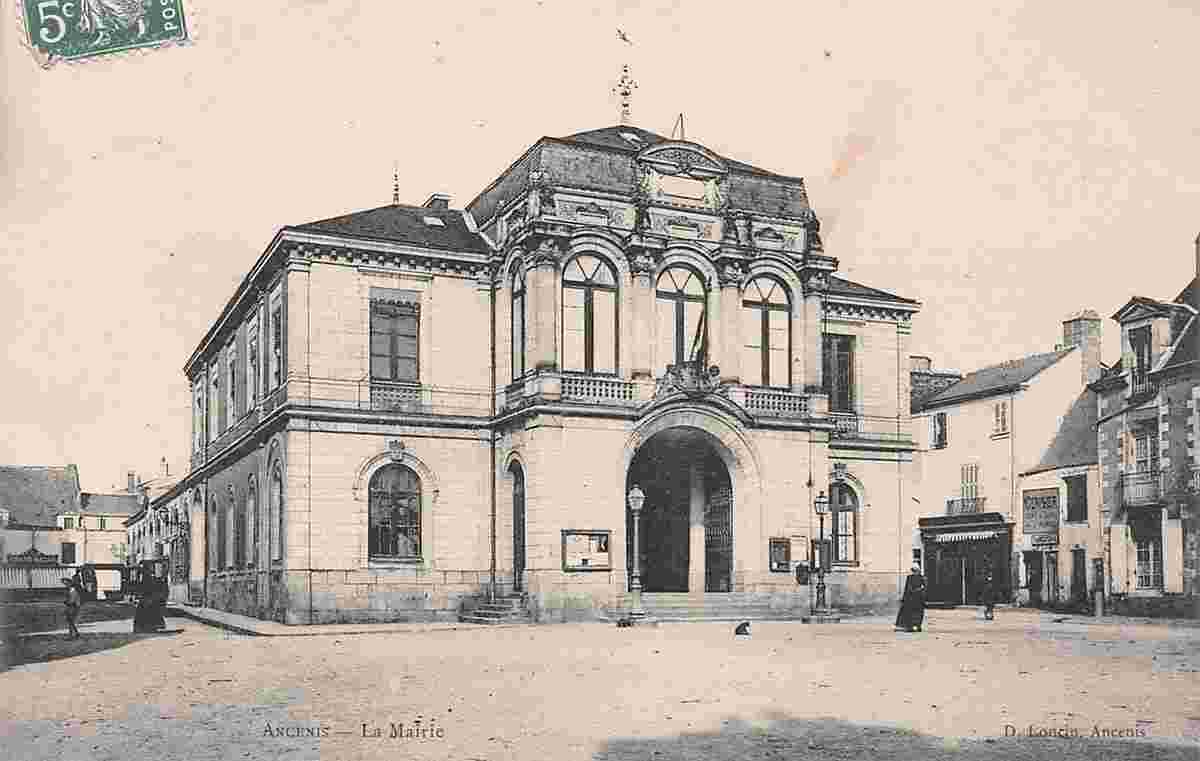 Ancenis-Saint-Géréon. La Mairie, 1910