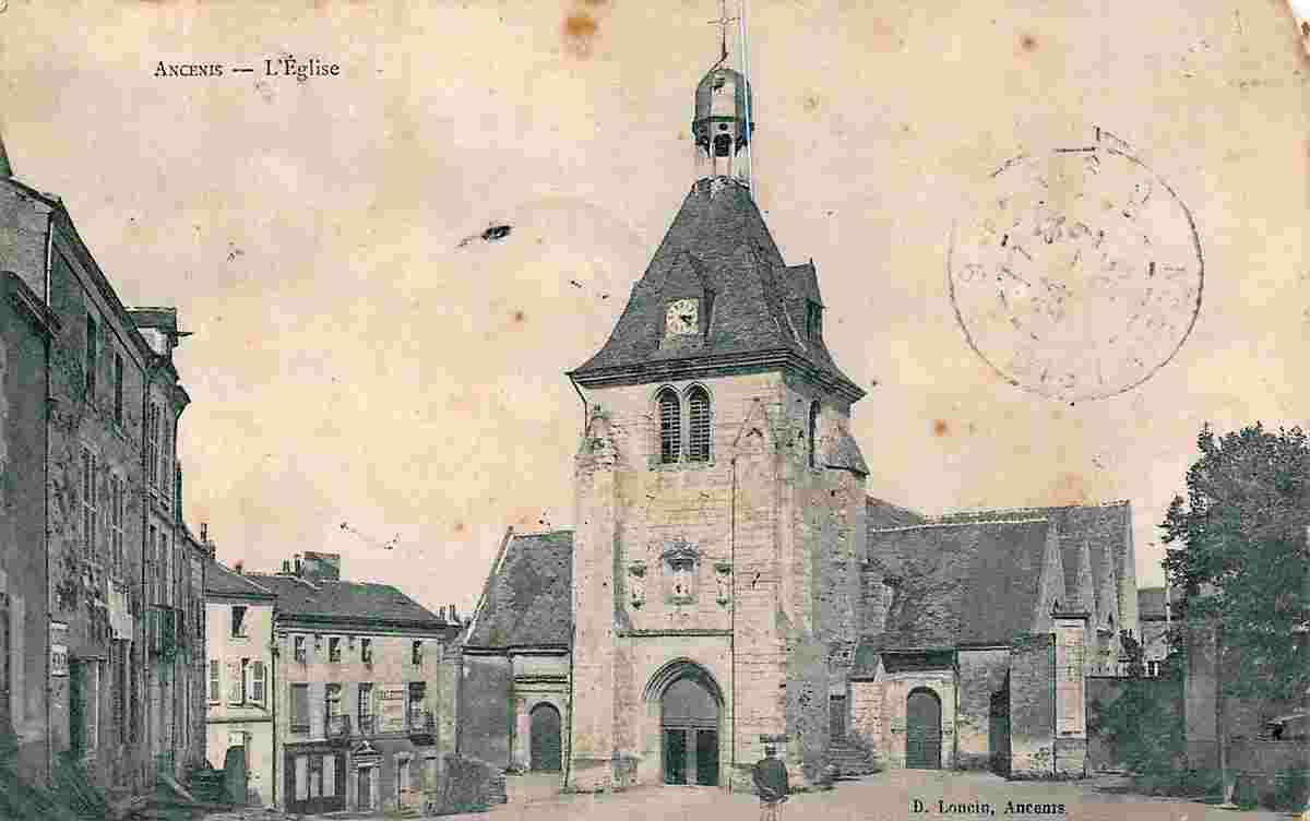 Ancenis-Saint-Géréon. L'Église, 1905