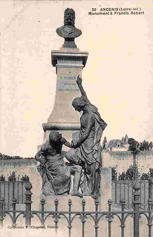 Ancenis-Saint-Géréon. Monument à Francis Robert