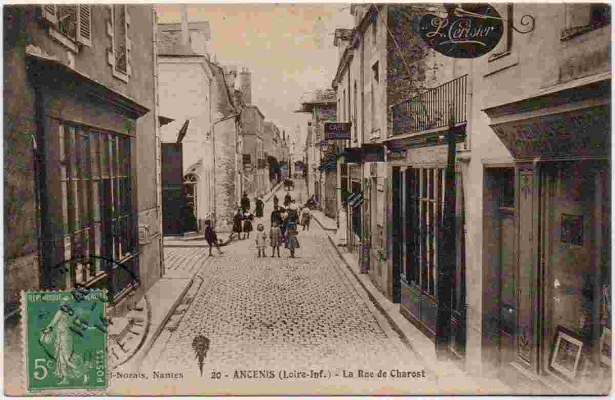 Ancenis-Saint-Géréon. Rue de Charost, 1914