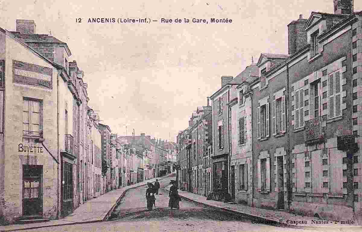 Ancenis-Saint-Géréon. Rue de la Gare, Montée