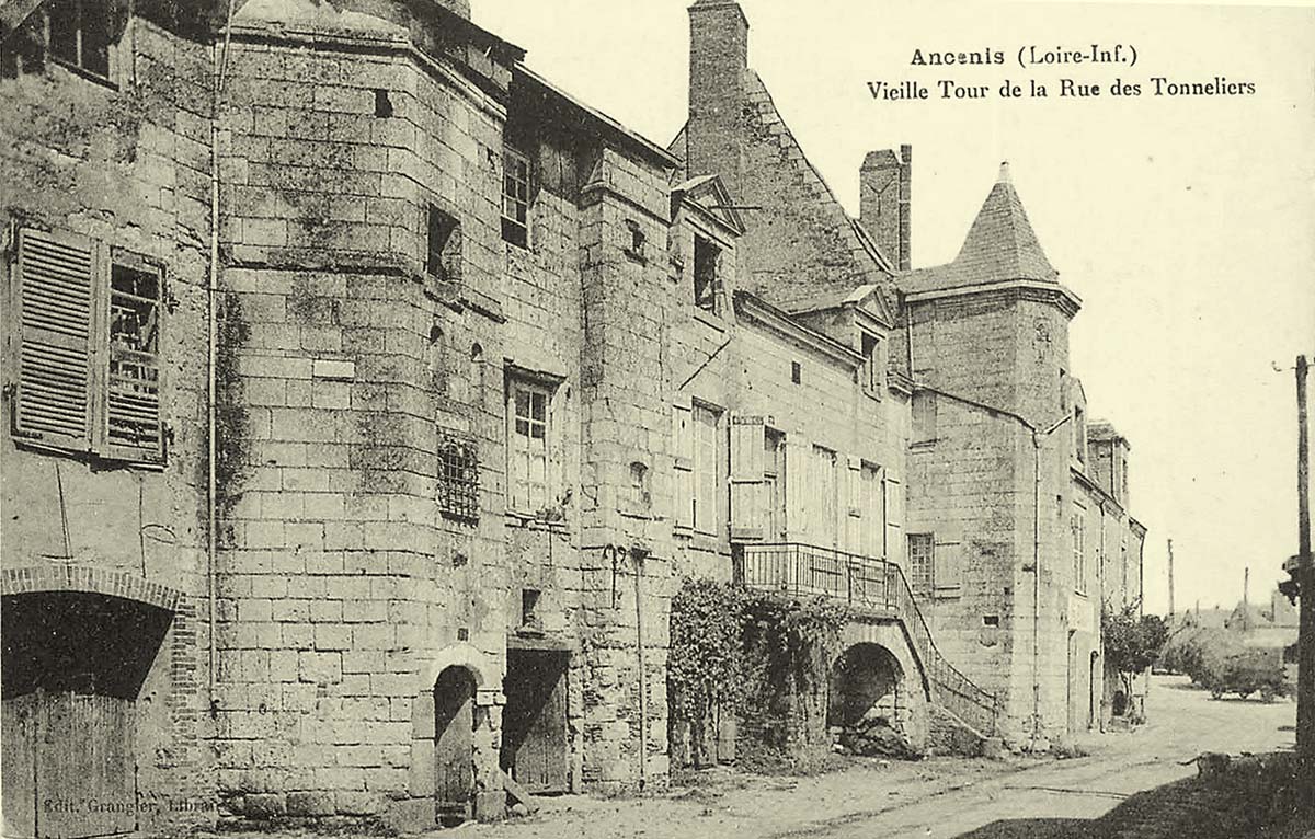 Ancenis-Saint-Géréon. Vieille Tour de la Rue des Tonneliers