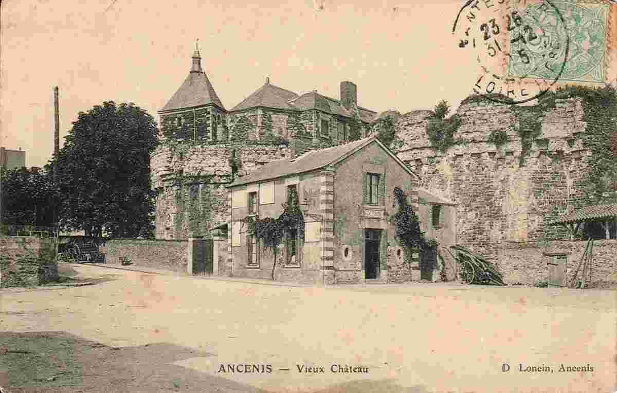 Ancenis-Saint-Géréon. Vieux Château, 1905