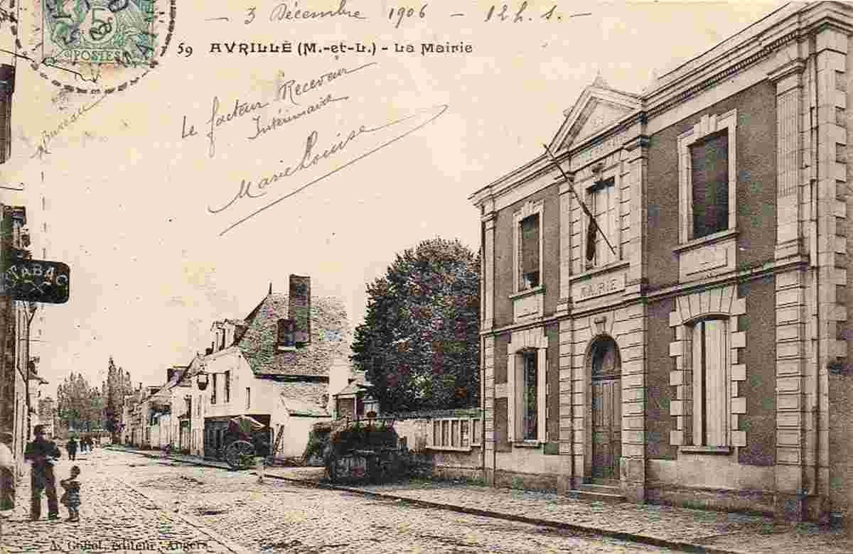 Avrillé. La Mairie, 1906