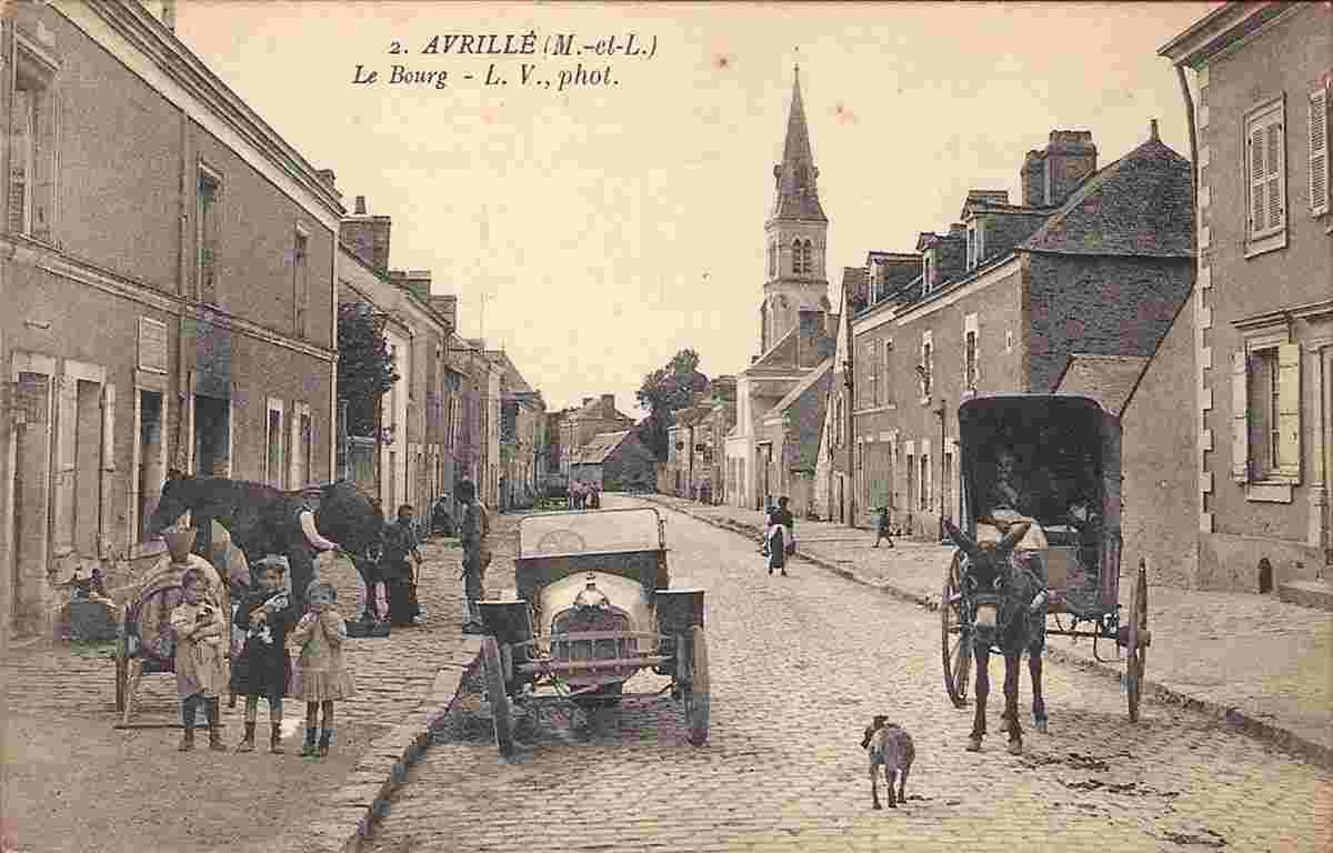 Avrillé. Le Bourg, 1916