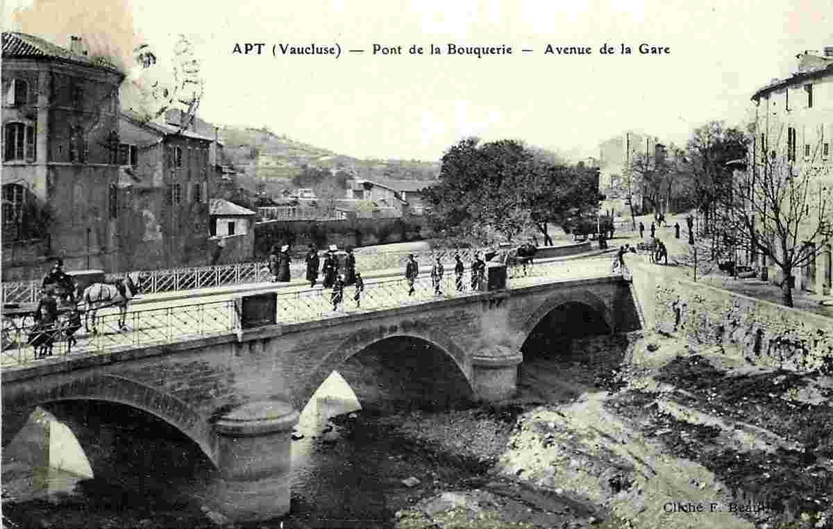 Apt. Pont de la Bouquerie, Avenue de la Gare