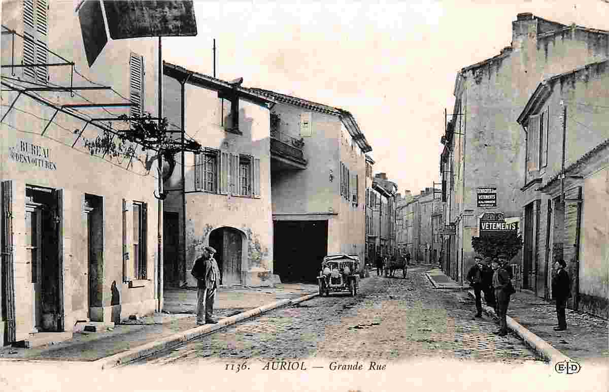 Auriol. La Grande Rue