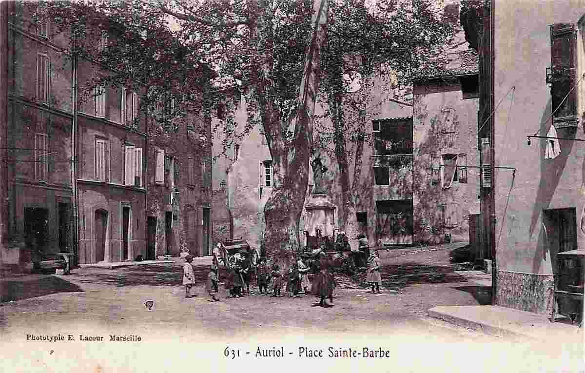 Auriol. Place Sainte Barbe