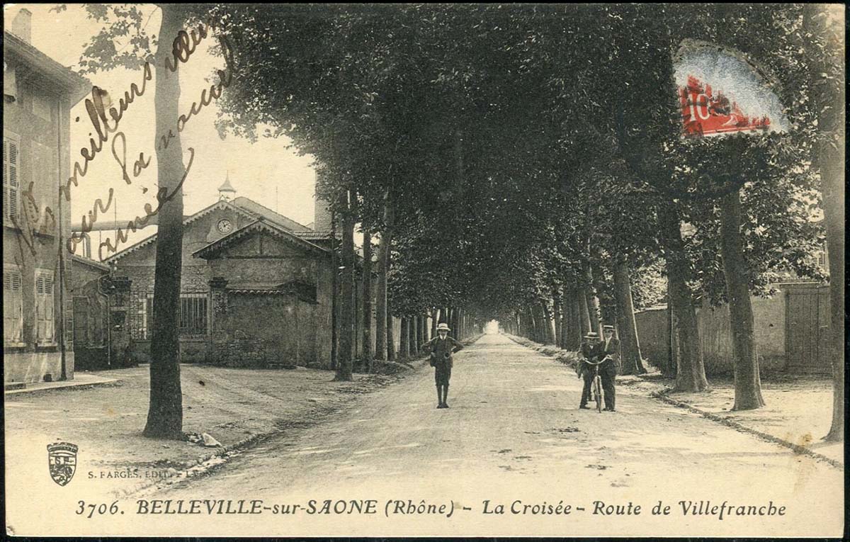 Belleville-en-Beaujolais. La Croisée - Route de Villefranche