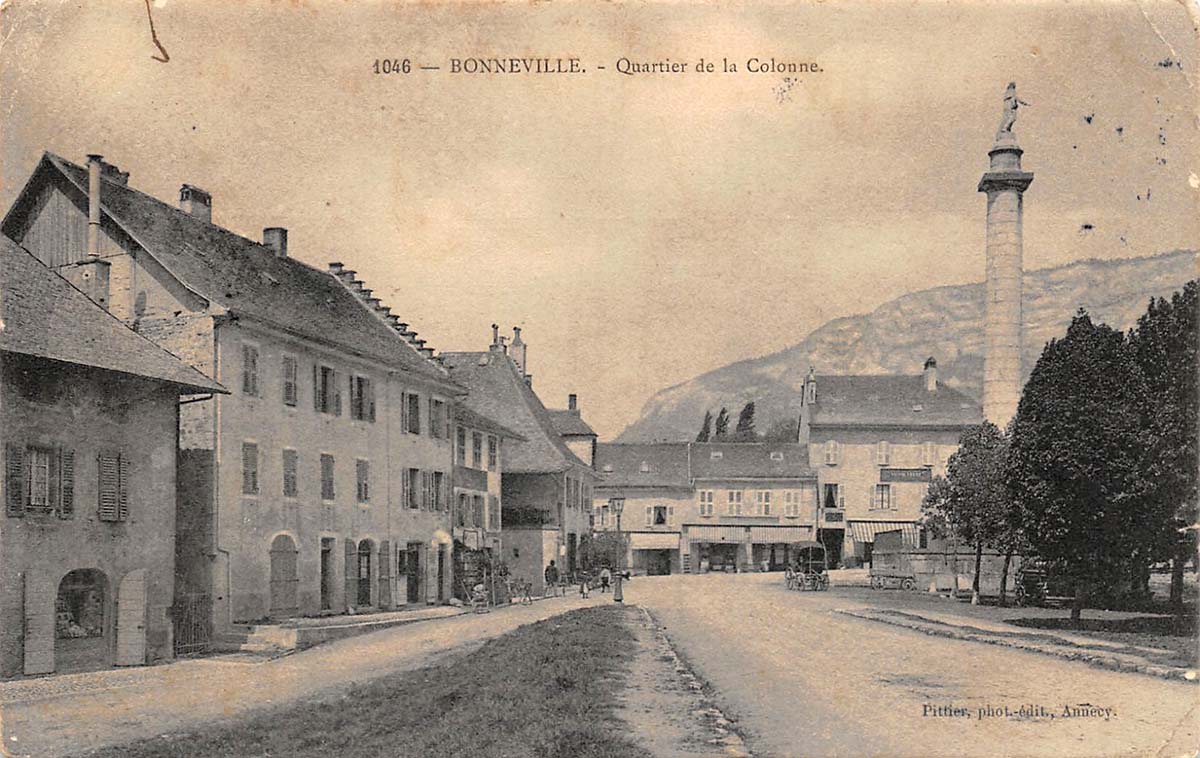 Bonneville. Colonne Charles-Félix