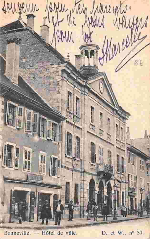 Bonneville. Hôtel de Ville, 1910
